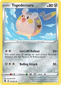 Togedemaru (187/264) [SWSH08 Fusion Strike]