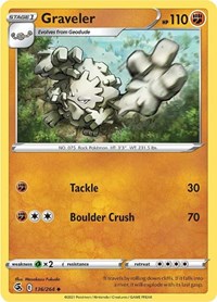 Graveler (136/264) [SWSH08 Fusion Strike]