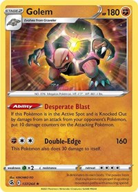 Golem (137/264) [SWSH08 Fusion Strike]