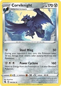 Corviknight (190/264) [SWSH08 Fusion Strike]