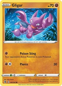Gligar (140/264) [SWSH08 Fusion Strike]