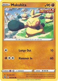Makuhita (142/264) [SWSH08 Fusion Strike]