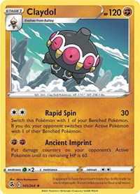 Claydol (145/264) [SWSH08 Fusion Strike]