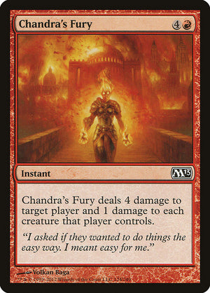 Chandra's Fury (124) [Magic 2013]