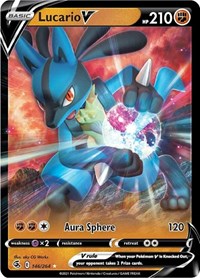 Lucario V (146/264) [SWSH08 Fusion Strike]