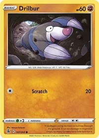 Drilbur (147/264) [SWSH08 Fusion Strike]