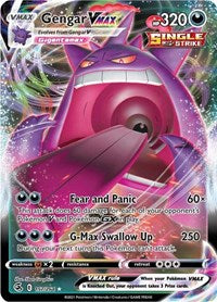 Gengar VMAX (157/264) [SWSH08 Fusion Strike]