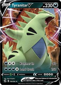 Tyranitar V (158/264) [SWSH08 Fusion Strike]