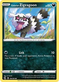 Galarian Zigzagoon (159/264) [SWSH08 Fusion Strike]