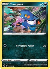 Croagunk (165/264) [SWSH08 Fusion Strike]