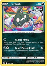 Trubbish (168/264) [SWSH08 Fusion Strike]