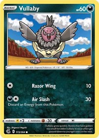 Vullaby (172/264) [SWSH08 Fusion Strike]