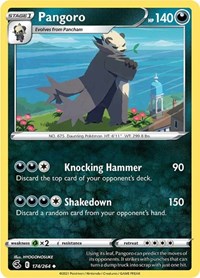 Pangoro (174/264) [SWSH08 Fusion Strike]