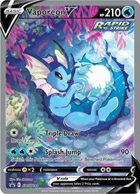 Vaporeon V - SWSH181 (SWSH181) [SWSH Sword and Shield Promo Cards]
