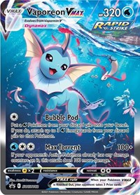 Vaporeon VMAX - SWSH182 (SWSH182) [SWSH Sword and Shield Promo Cards]