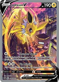 Jolteon V - SWSH183 (SWSH183) [SWSH Sword and Shield Promo Cards]
