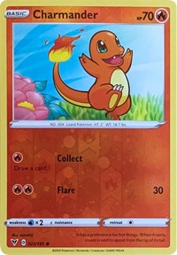 Charmander - 023/185 (Reverse Cosmos Holo) (023/185) [Miscellaneous Cards and Products]