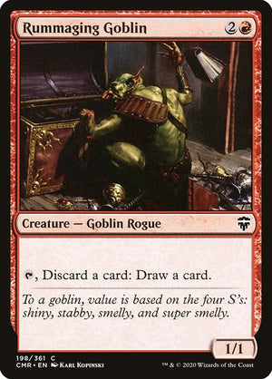 Rummaging Goblin (198) [Commander Legends]
