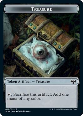 Treasure Token (18) [Innistrad: Crimson Vow]