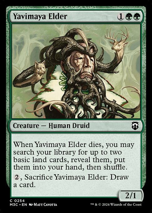 Yavimaya Elder (254) [Modern Horizons 3 Commander]