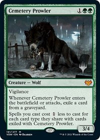 Cemetery Prowler (191) [Aetherdrift Promos]