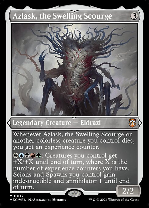 Azlask, the Swelling Scourge (17) [Modern Horizons 3 Commander]