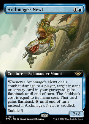 Archmage's Newt (316) [Outlaws of Thunder Junction]