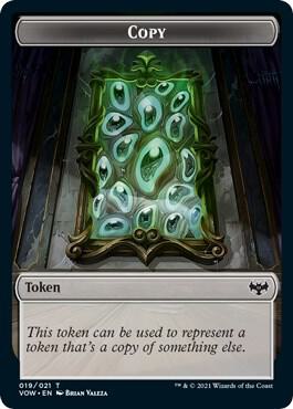 Copy // Boar Double-Sided Token (19 // 12) [Innistrad: Crimson Vow]