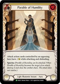 Parable of Humility - FAB025 (FAB025) [Flesh and Blood Promo Cards]
