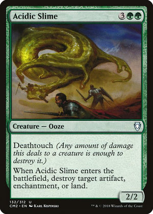 Acidic Slime (132) [Commander Anthology Volume II]