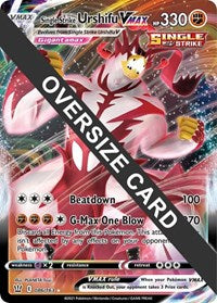 Single Strike Urshifu VMAX - 086/163 (086/163) [Jumbo Cards]