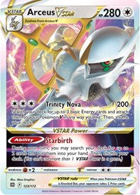 Arceus VSTAR (123/172) [SWSH09 Brilliant Stars]