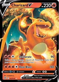 Charizard V (017/172) [SWSH09 Brilliant Stars]
