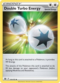 Double Turbo Energy (151/172) [SWSH09 Brilliant Stars]