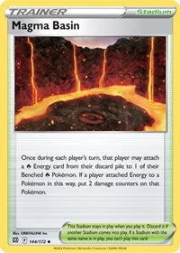 Magma Basin (144/172) [SWSH09 Brilliant Stars]