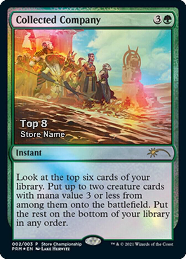 Collected Company (Top 8) (2) [Game Day Promos]