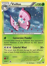Vivillon - 17/146 (Cosmos Holo) (017/146) [Blister Exclusives]