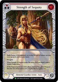 Strength of Sequoia (Red) - LGS078 (LGS078) [Flesh and Blood Promo Cards]