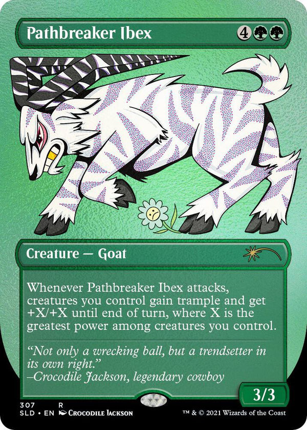 Pathbreaker Ibex (Foil Etched) (307) [Secret Lair Drop]