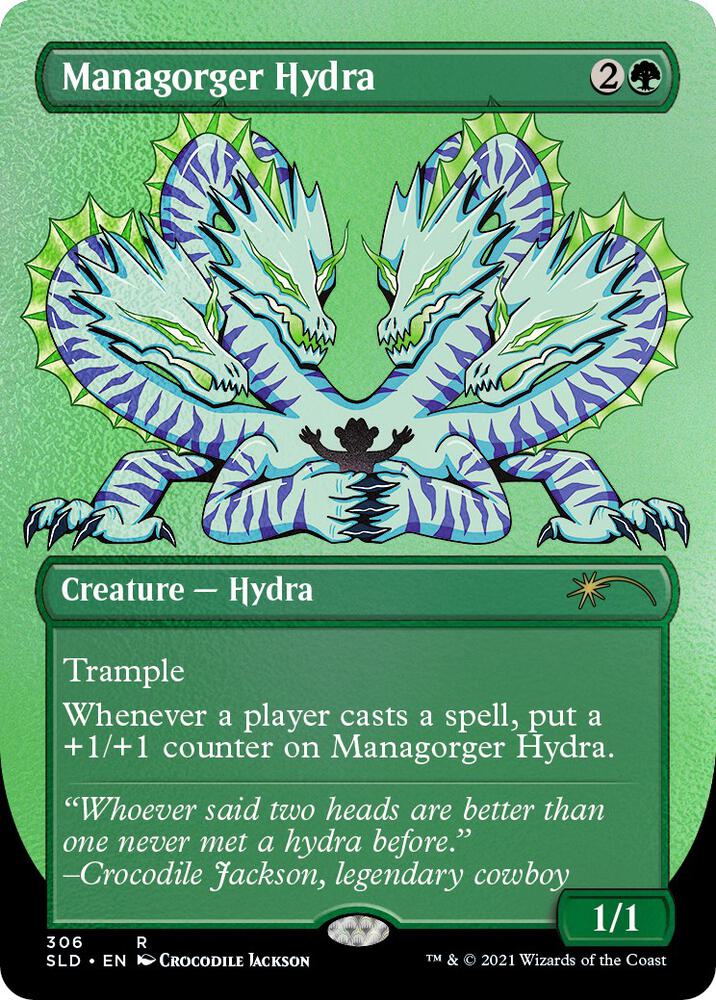 Managorger Hydra (Foil Etched) (306) [Secret Lair Drop]
