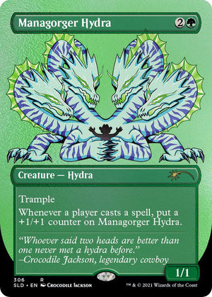 Managorger Hydra (Foil Etched) (306) [Secret Lair Drop]