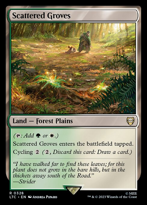 Scattered Groves (328) [Tales of Middle-earth Commander]