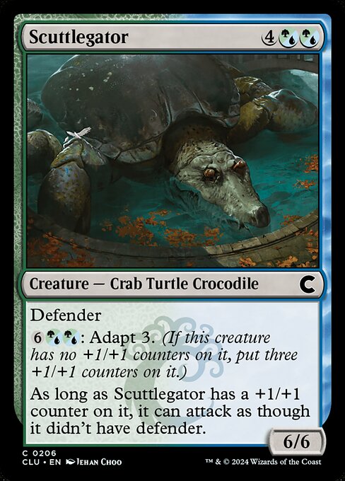 Scuttlegator (206) [Ravnica: Clue Edition]