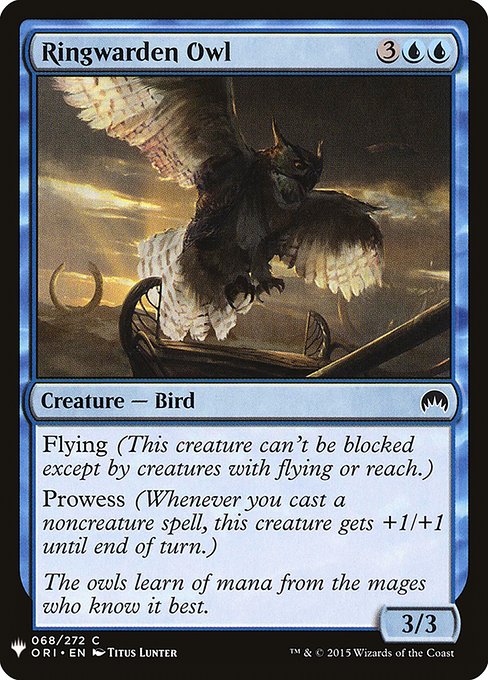 Ringwarden Owl (ORI-68) [The List]