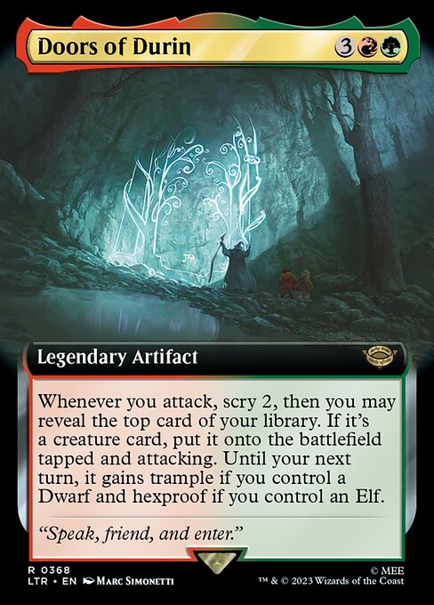 Doors of Durin (368) [The Lord of the Rings: Tales of Middle-earth] [Extended Art]