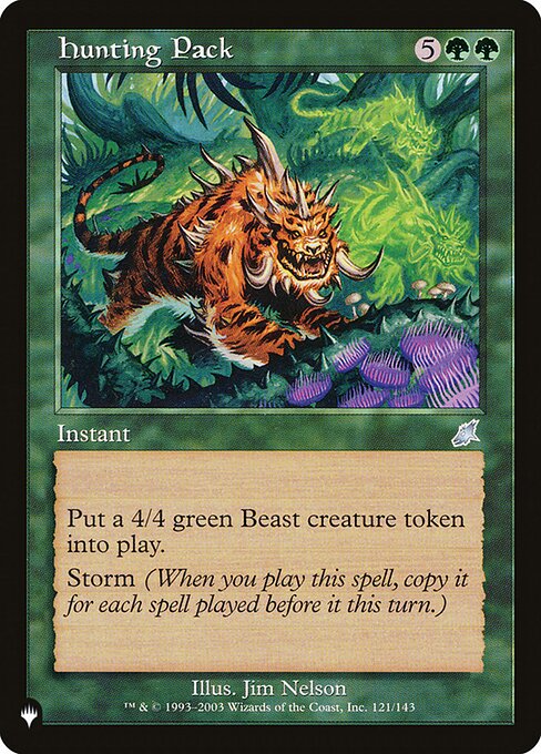 Hunting Pack (SCG-121) [The List]