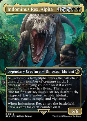 Indominus Rex, Alpha (14) [Jurassic World Collection] [Borderless]