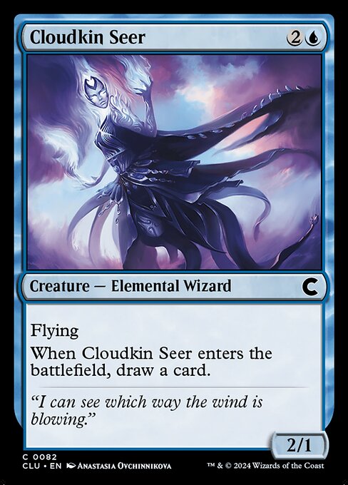 Cloudkin Seer (82) [Ravnica: Clue Edition]