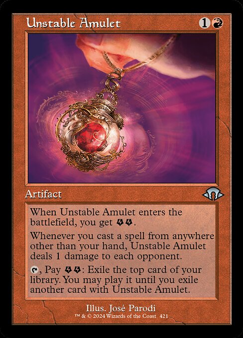 Unstable Amulet (421) [Modern Horizons 3]
