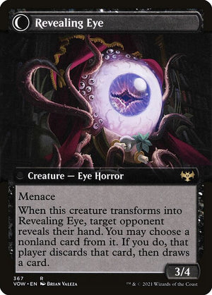Concealing Curtains // Revealing Eye (367) [Innistrad: Crimson Vow] [Extended Art] Reverse